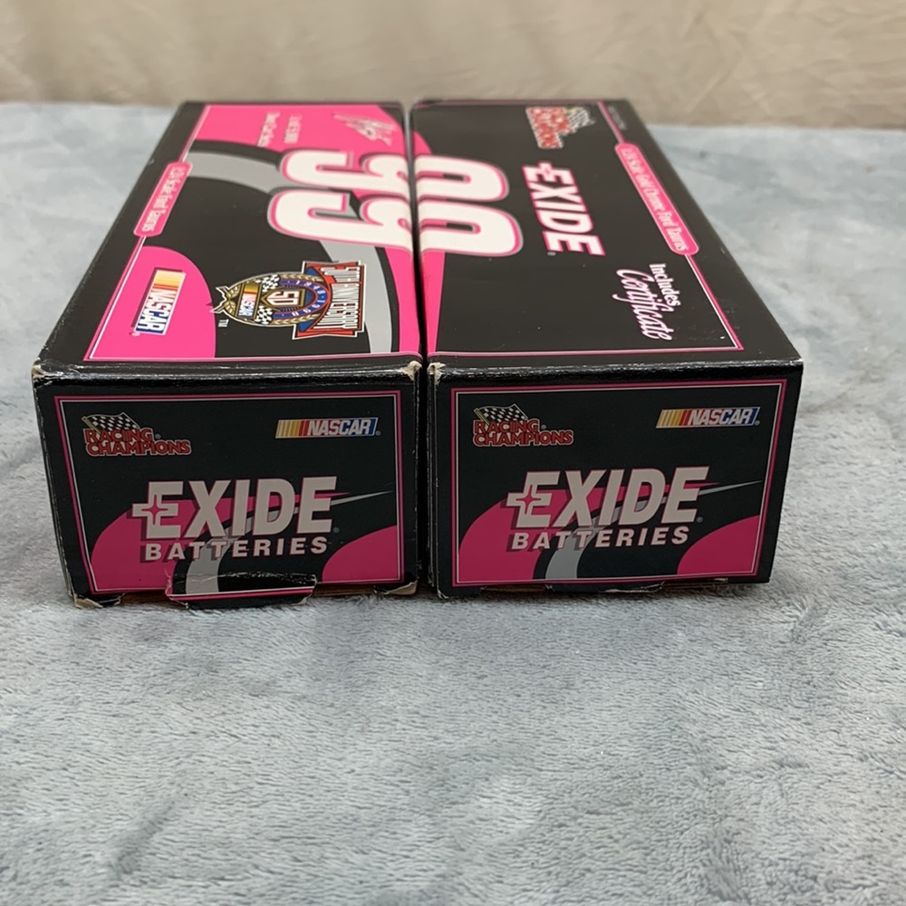 Racing Champions Gold Ford Taurus & Ford Taurus EXIDE 99 1:24 Scale - Picture 7 of 7